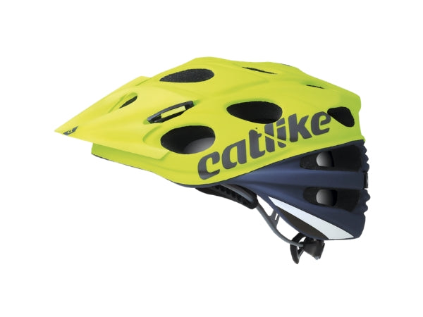 Catlike Leaf 2C MTB Helmet - Grey/Lime Green
