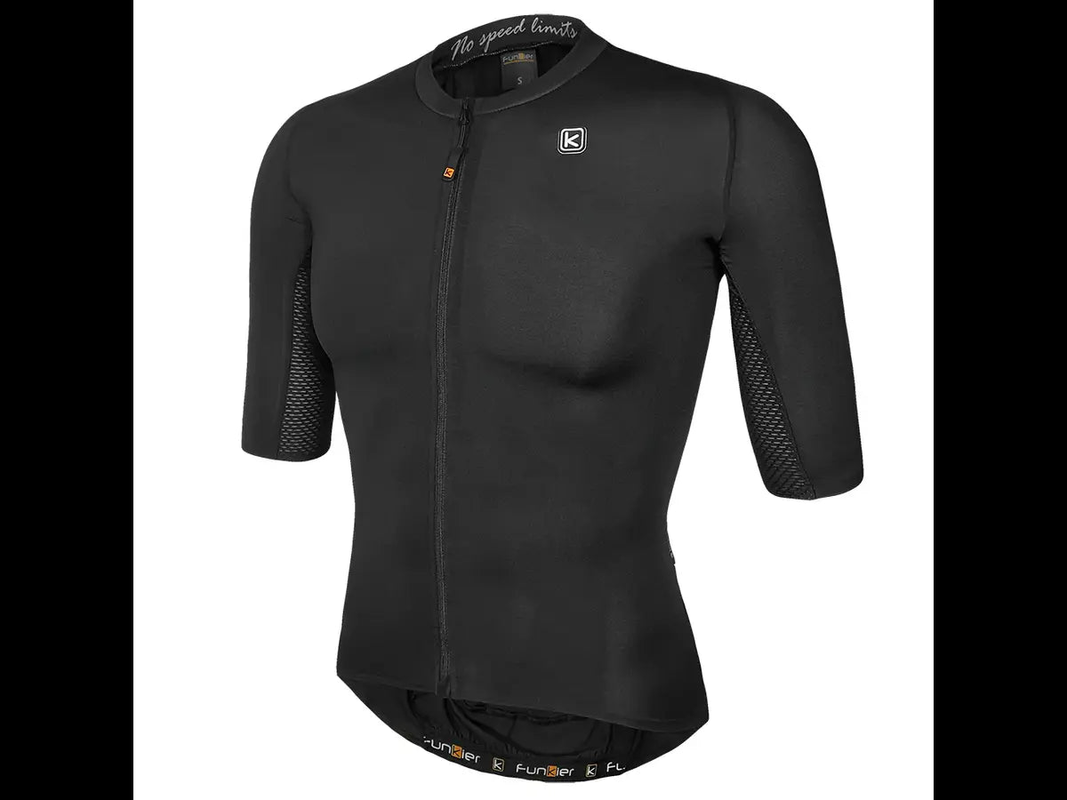 Funkier Cavaliere Elite Short Sleeve Jersey Black