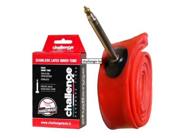 Challenge Latex Tube 700x23/28C - 48mm Presta Valve