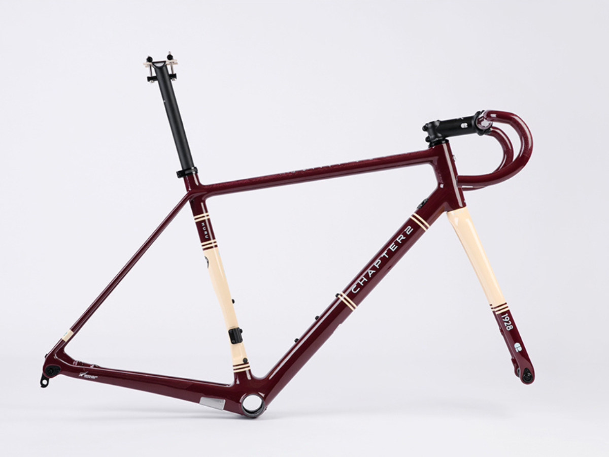 Chapter 2 HURU Climbing Disc Brake Frameset - Maroon 1928
