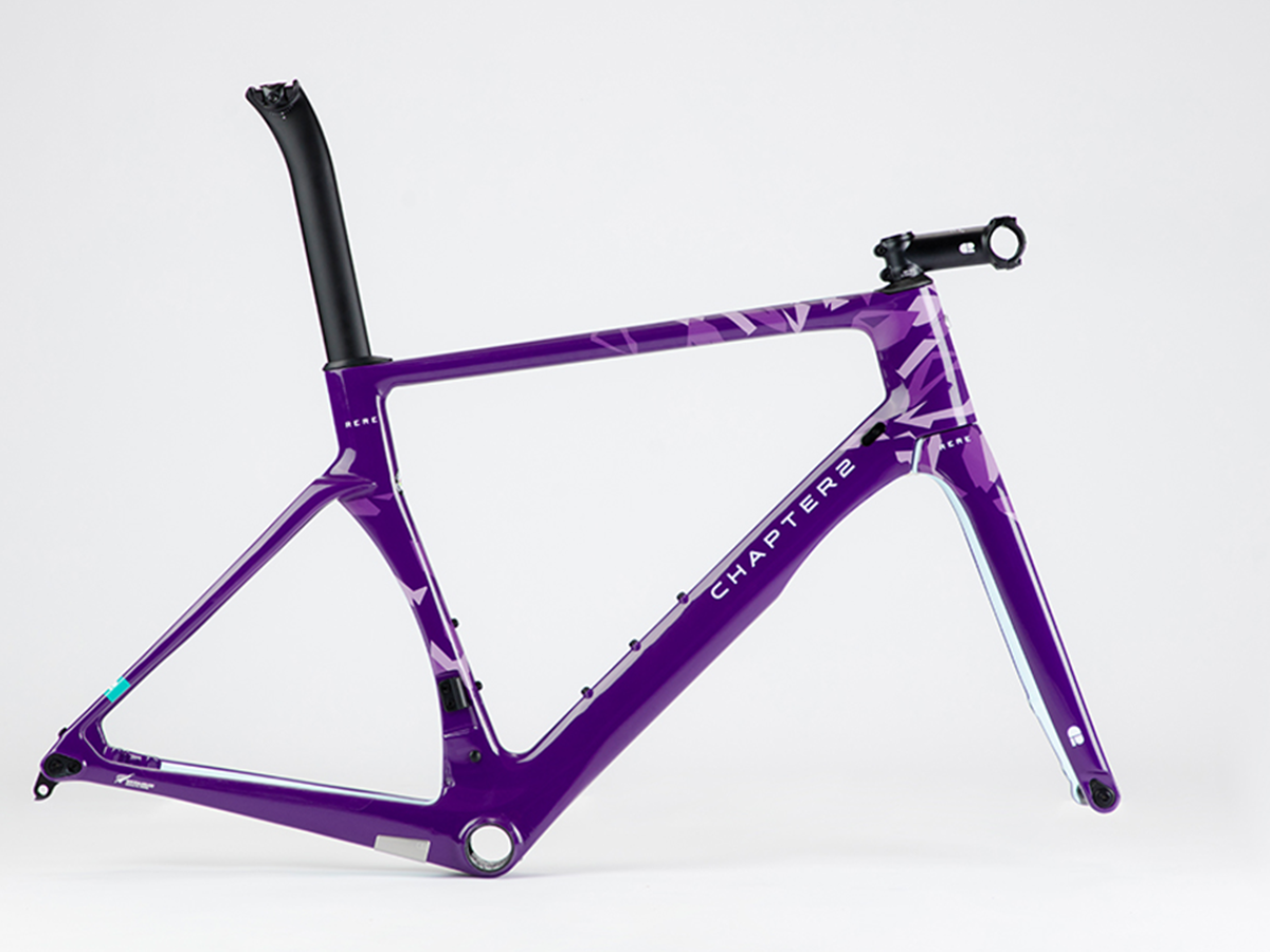 Chapter 2 RERE Aero Road Disc Brake Frameset - Purple Sky