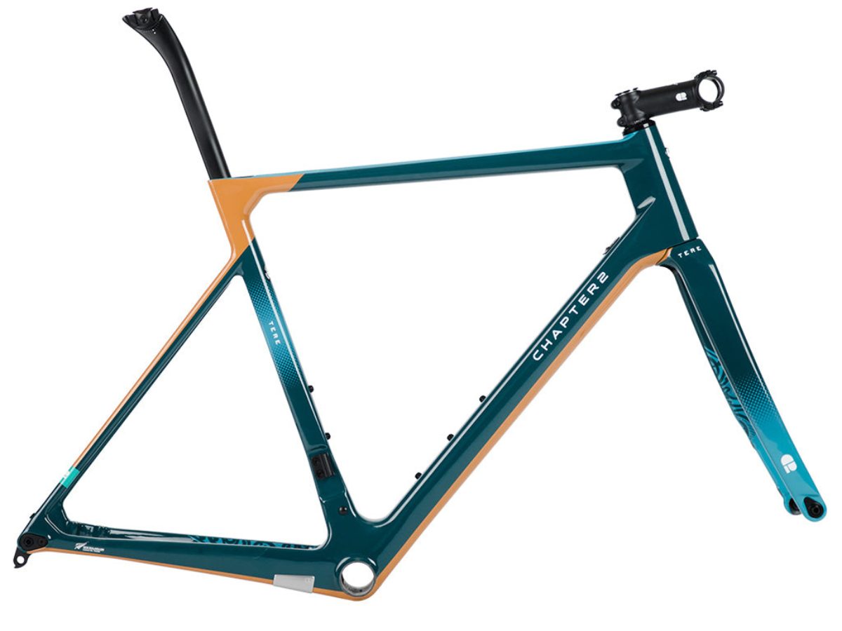 Chapter 2 TERE All Road Disc Brake Frameset - Teal Green