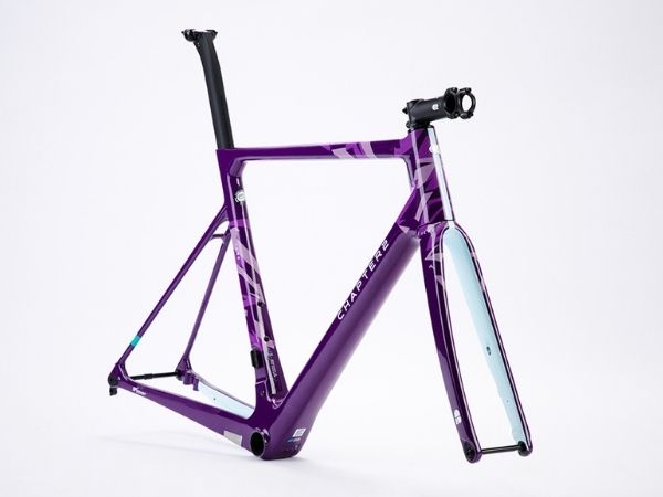 Chapter 2 TERE All Road Rim Brake Frameset - Purple Sky