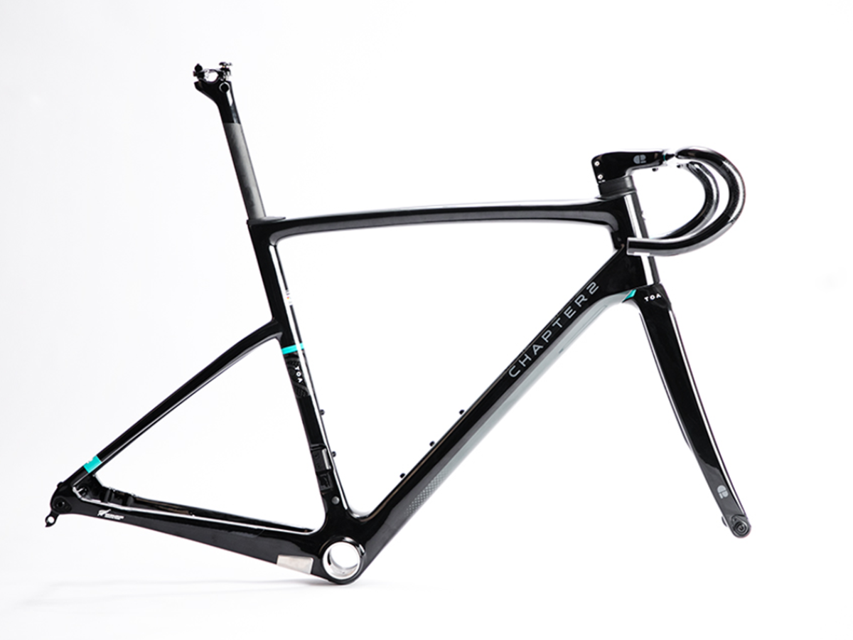 Chapter 2 TOA Race Disc Brake Frameset - Glossy Black