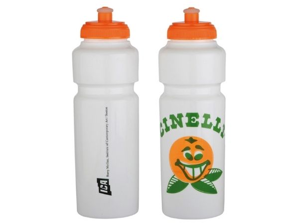 Cinelli Barry McGee Face Water Bottle - Orange