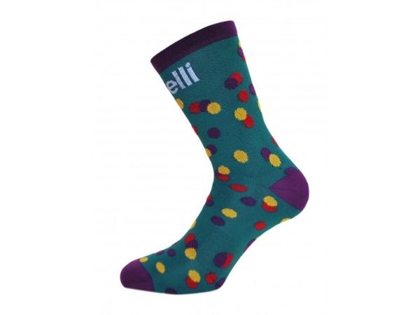 Cinelli Caleido Dots Socks - Ottanio