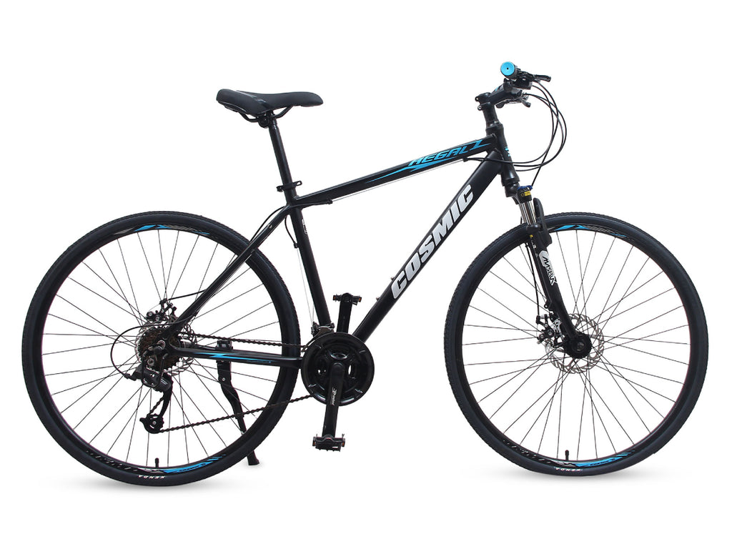 Cosmic 700C Regal AL 21SP Hybrid Bicycle Cosmic Cycles CMB