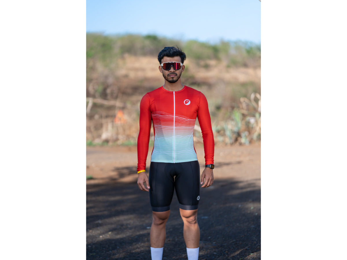 Apace Mens Cycling Snug Fit Jersey - Jorhat