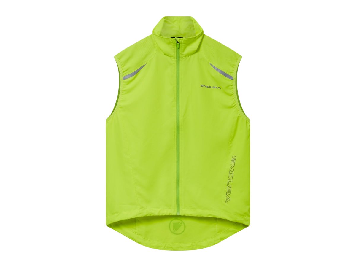 Endura Body Layer Humvee Gilet Hiviz Yellow Large