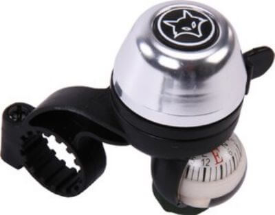 Firefox Bell with Compass - Silver