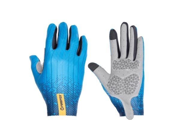 Firefox Bicycle Gloves Full Finger - Blue
