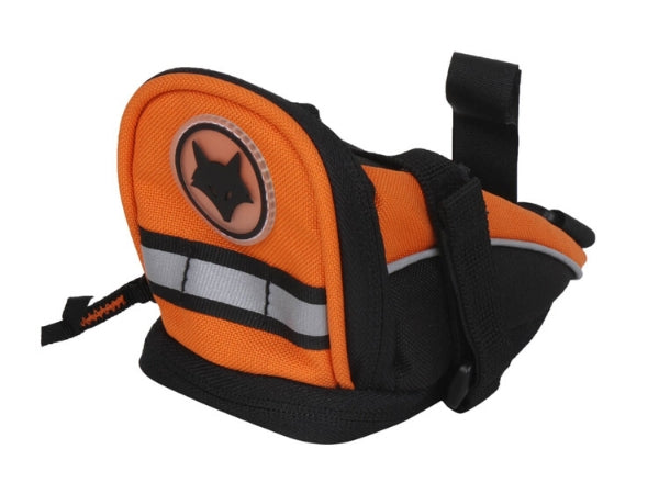Firefox Bicycle Seat Post Bag - Black/Orange