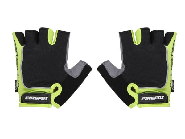 Firefox Cycling Gloves - Green/Black