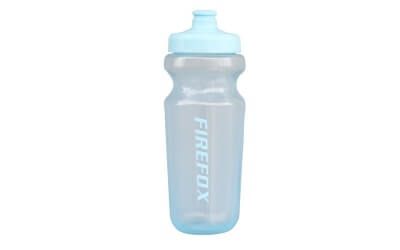 Firefox Plastic Water Bottle - Transparent Blue