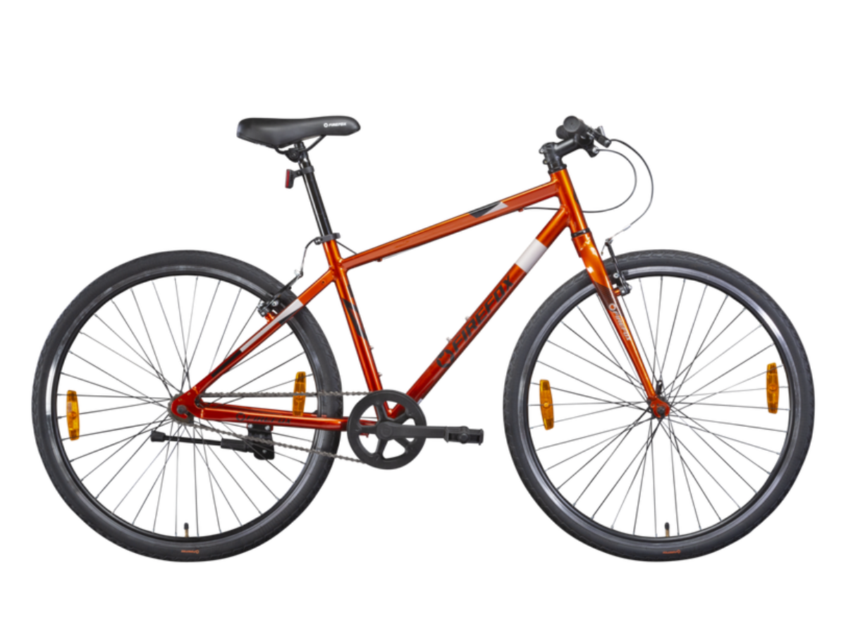 Firefox Prisa |Single-Speed Cycle with V-Brakes|700c Hybrid