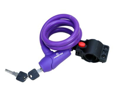 Firefox Spiral Key Lock - Purple