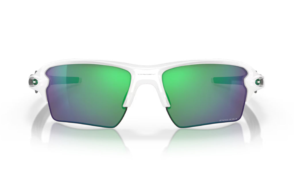Oakley – Oakley Flak 2.0 - Polished White Prizm Jade – ChooseMyBicycle
