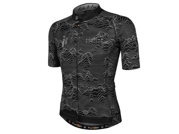 Funkier Men Rossini Pro Short Sleeve Jersey - Black