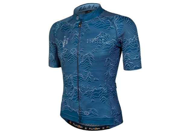 Funkier Men Rossini Pro Short Sleeve Jersey - Blue