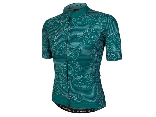 Funkier Men Rossini Pro Short Sleeve Jersey - Green