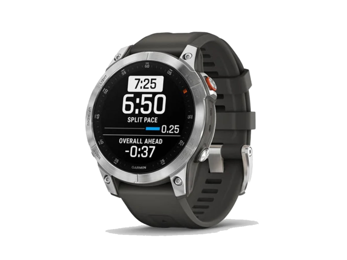 Garmin Epix Gen 2 - Slate/SS W/Silicone Band