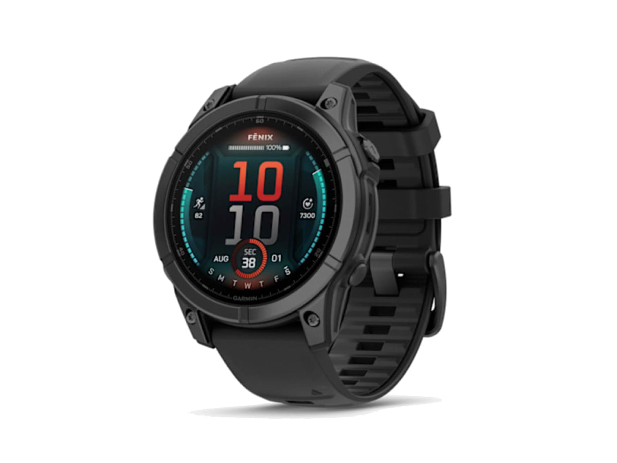 Garmin Fenix E - 47mm, Slate Gray Steel/Black Band (AMOLED)