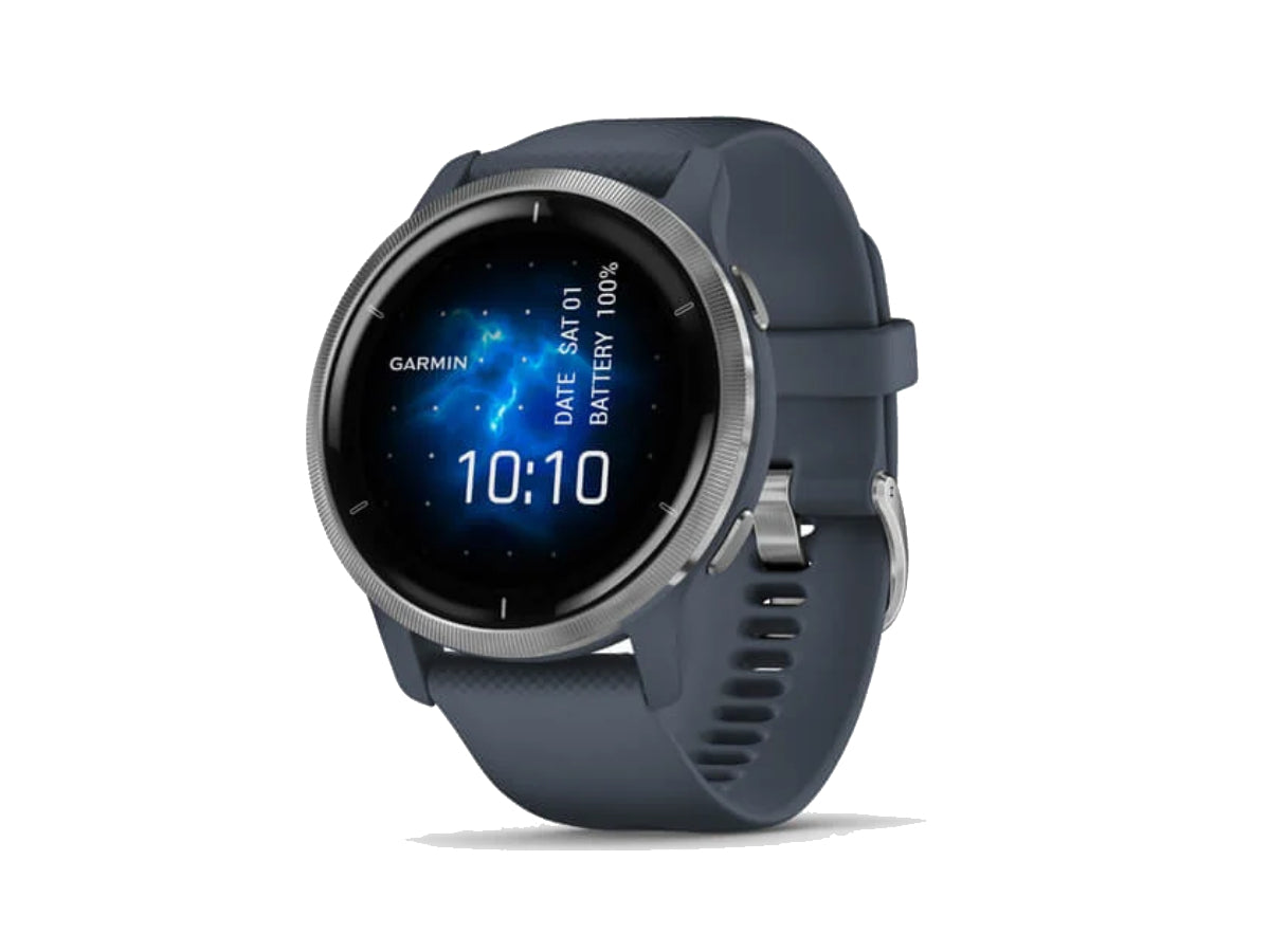 Garmin Venu 2 - Silver/Granite Blue