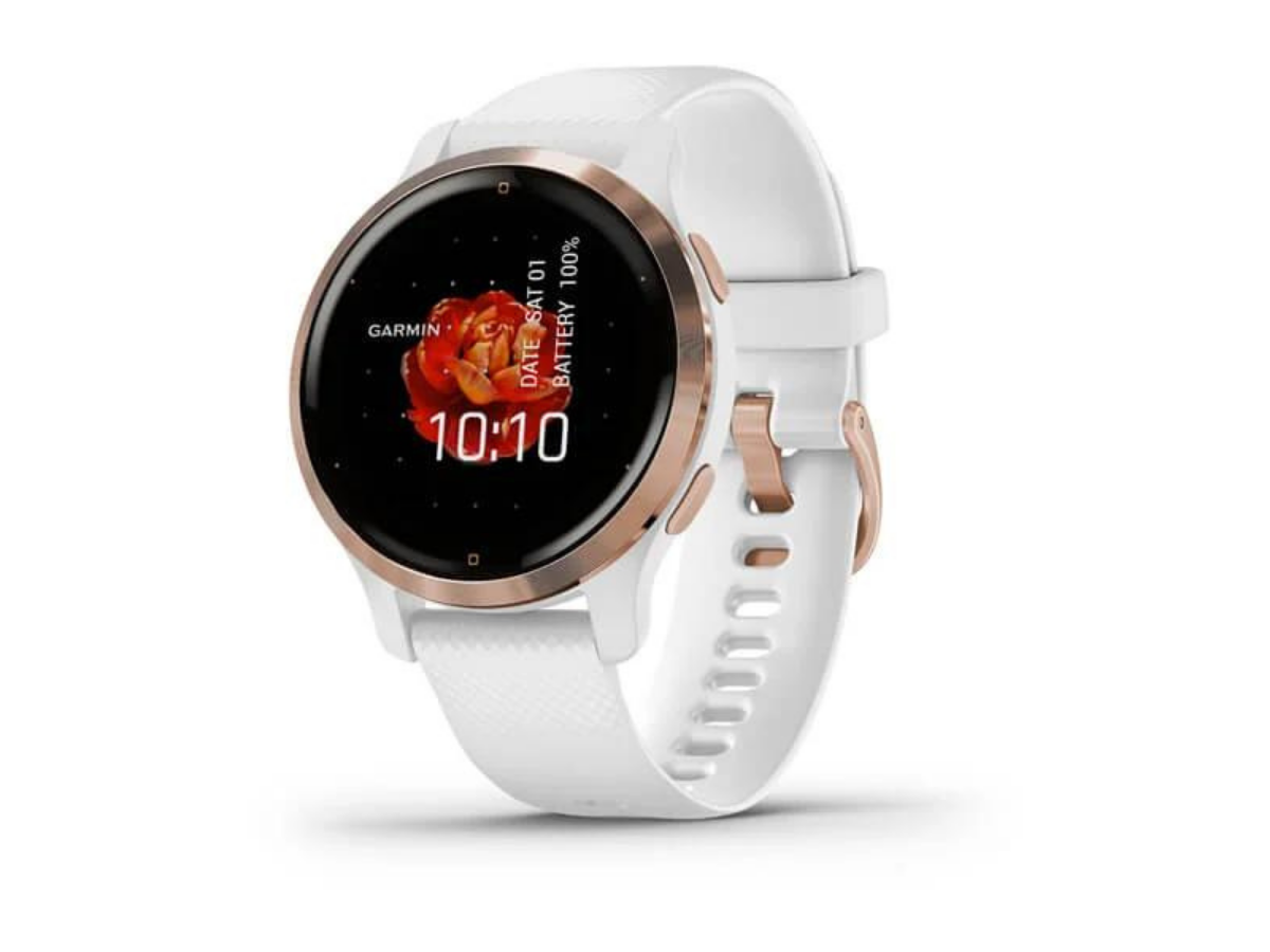 Garmin Venu 2S - Rose Gold-White