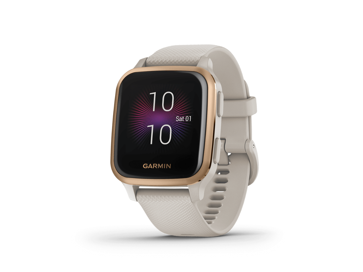 Garmin Venu SQ Music - Light Sand Rose Gold
