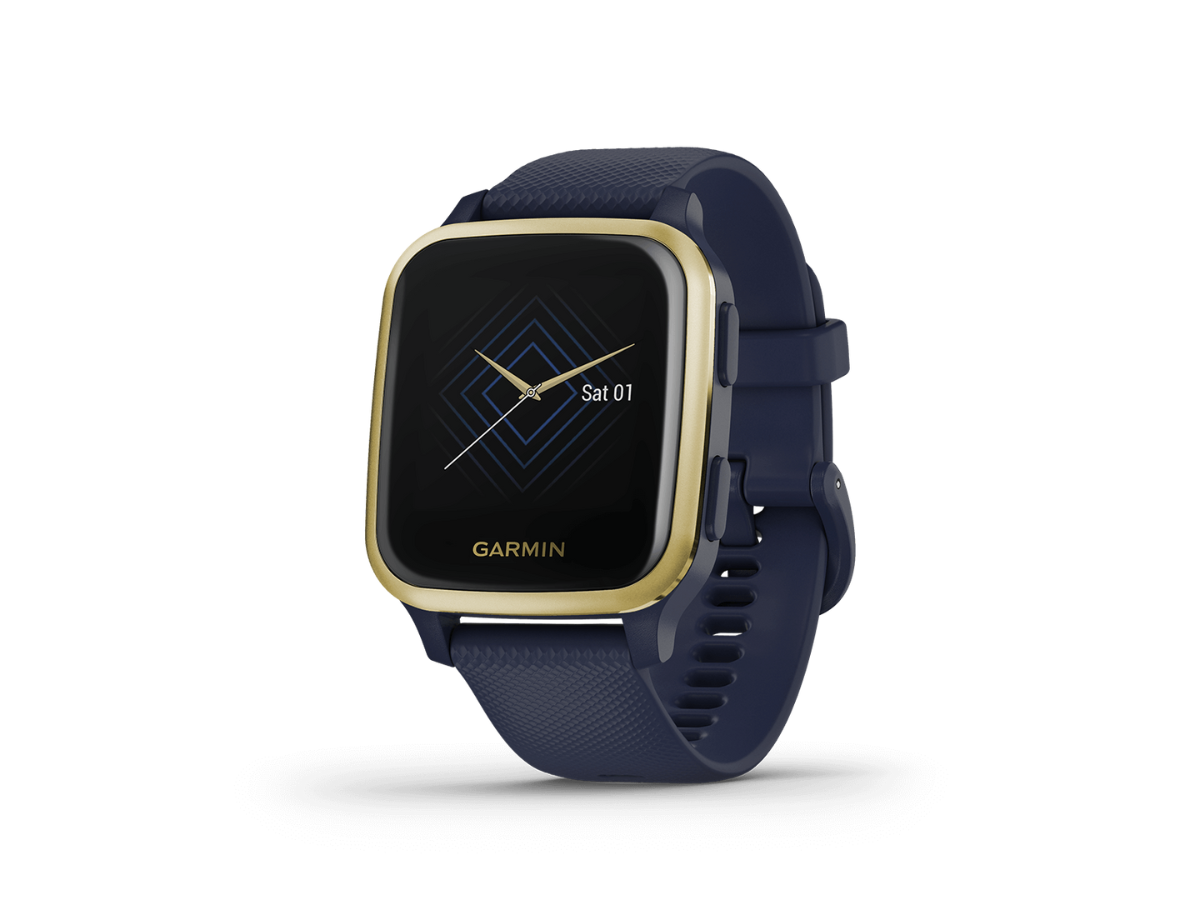 Garmin Venu SQ Music - Navy Light Gold