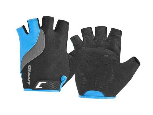 Giant Tour Short Finger Gloves - Black/Blue