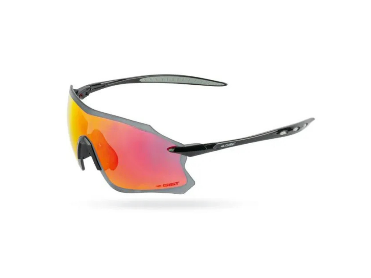 gist dark glasses PACK red lens black