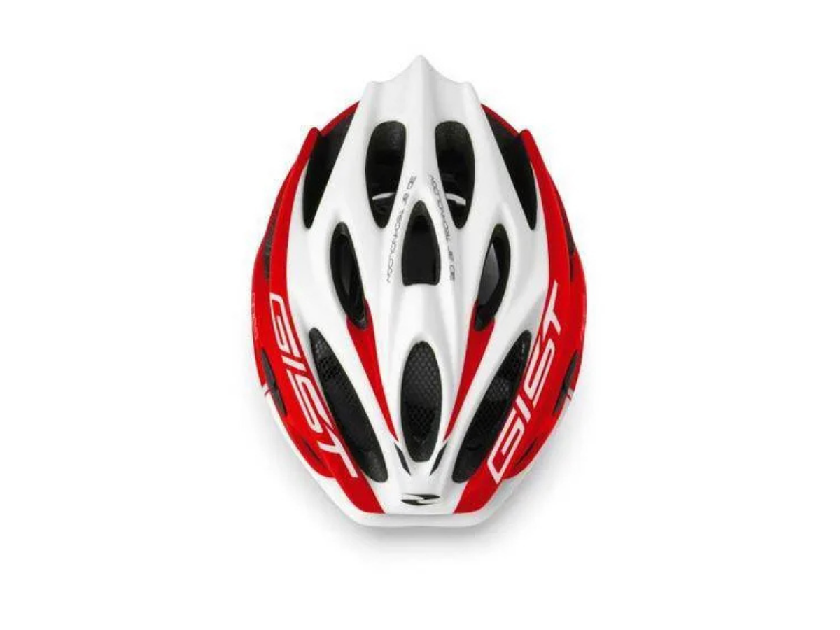 gist helmet ares white/red 