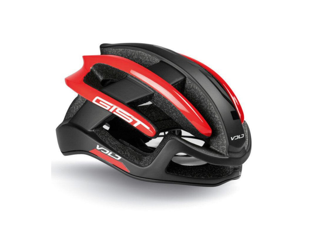 gist helmet volo black-red