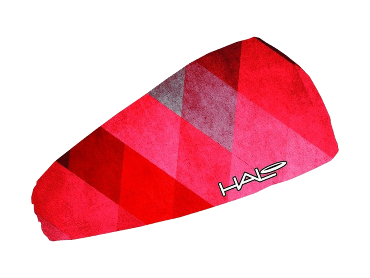 "Halo Bandit Pullover headband 4-inch wide lava – high-performance moisture-wicking headband for active sweat management"

