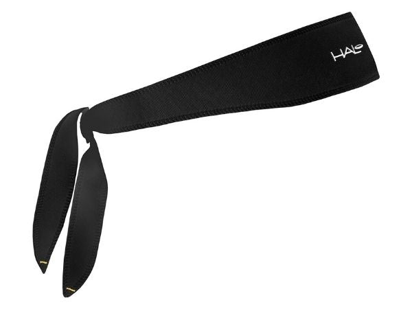 Halo I Tie-Version Headband - 2" wide - Black