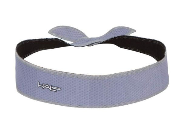 Halo I Tie-Version Headband - 2&quot; wide - Grey Air