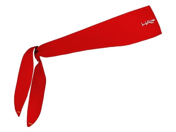 Halo I Tie-Version Headband - 2" wide - Red