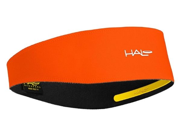 Halo II Pullover Headband - 2" wide - Bright Orange