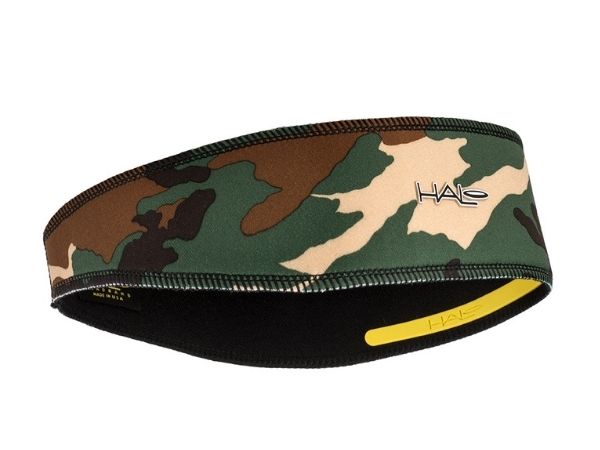 Halo II Pullover Headband Grpahic Design - 2" wide - Camo Green