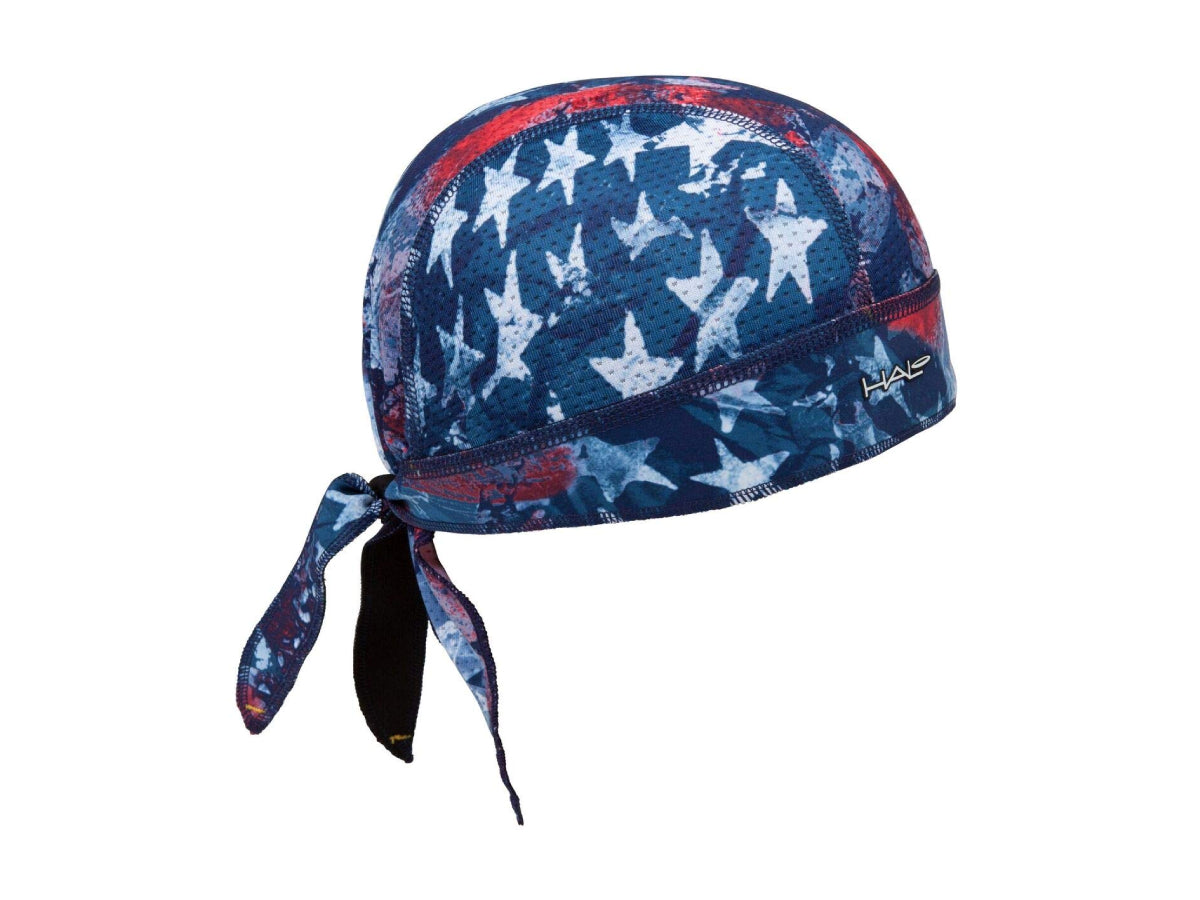 Ã¢â‚¬Å“Halo Protex bandana in Star Gazer print Ã¢â‚¬â€œ moisture-wicking, sun-protective cycling headwearÃ¢â‚¬Â







