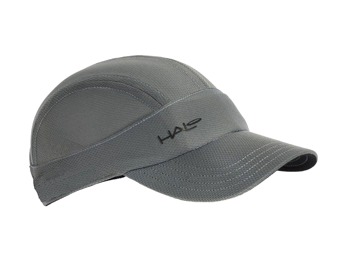 "Halo Sport hat grey – breathable and lightweight cycling hat designed for comfort and moisture control"

