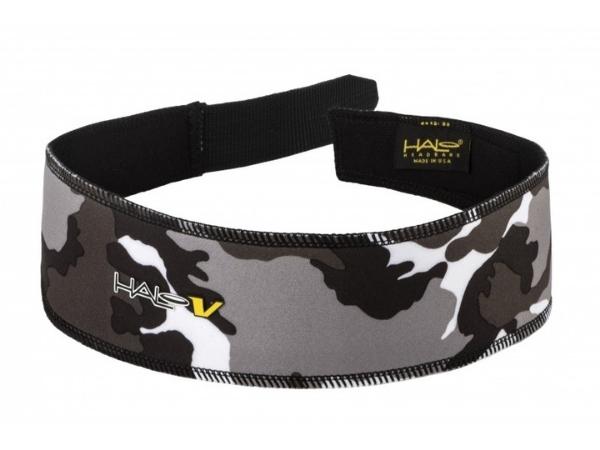Halo V Velcro Adjustable Headband - 2 inch - Camo Grey