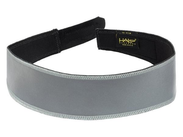 Halo V Velcro Adjustable Headband - 2 inch - Reflective Silver