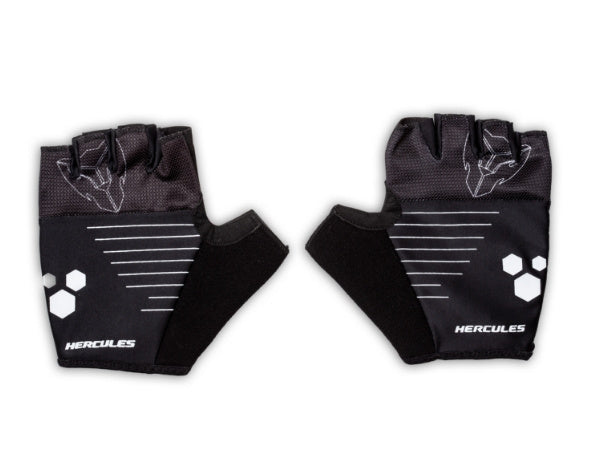 Hercules Cycling Gloves - Black