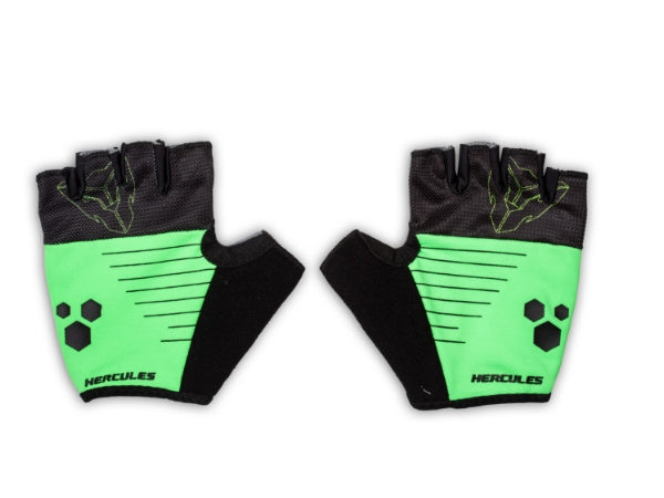 Hercules Cycling Gloves - Green