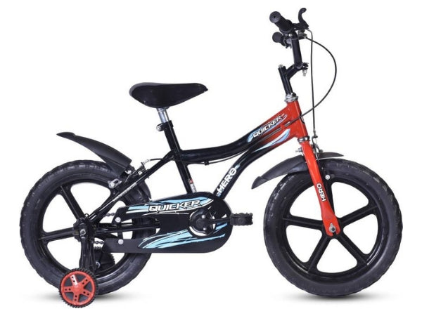 Hero Quicker 16T|Single Speed with Rim Brakes|Kids cycles below Rs