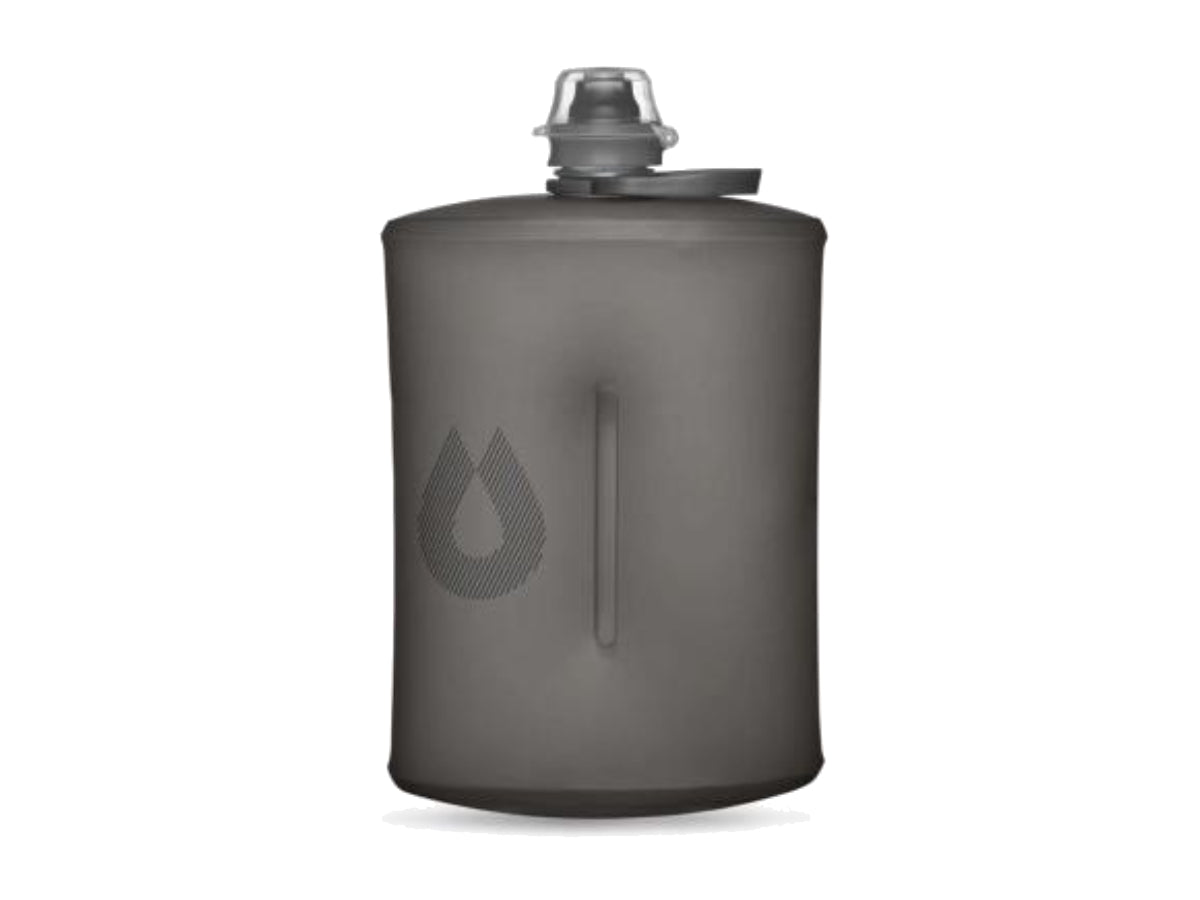 Hydrapak Stow Flexible Bottle - Mammoth Grey (1 Ltr)