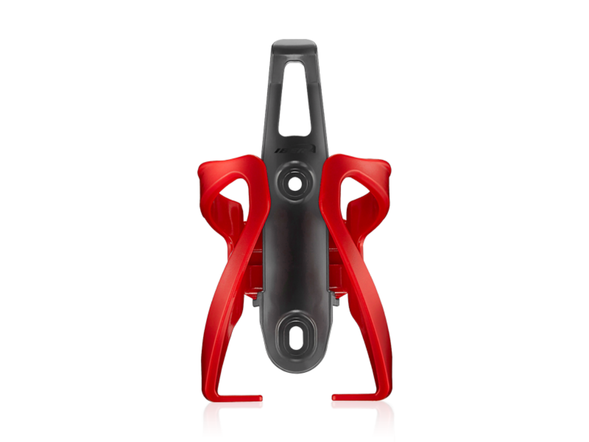 Ibera Adjustable Bottle Cage - Red