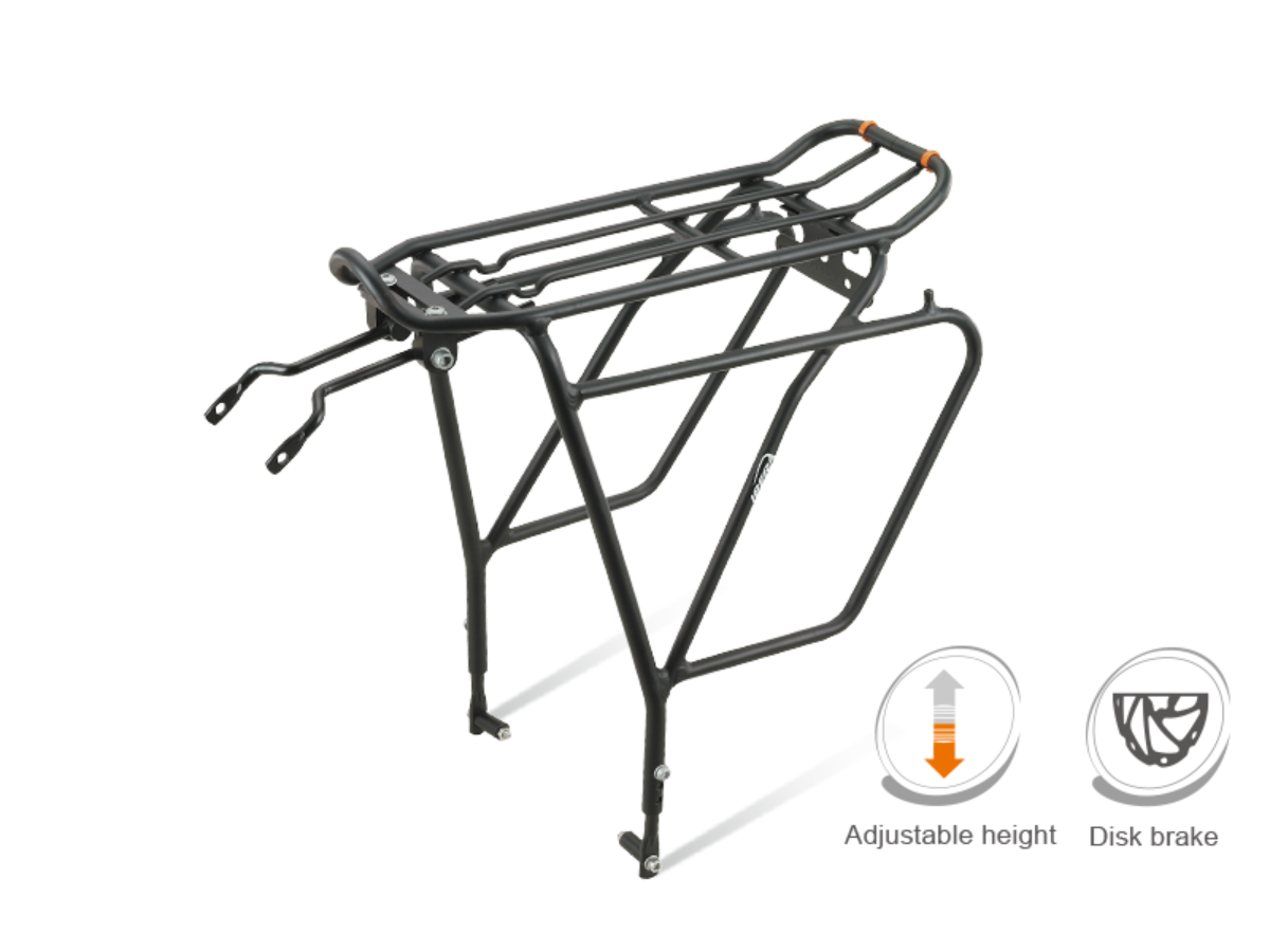 Ibera PakRak Alloy Rear Carrier for Disc Brakes